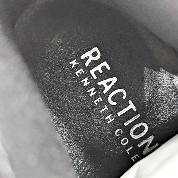 Kenneth Cole Women Road Stop Black Vegan Leather office Dressy Round Boots sz 7 - Picture 5 of 12